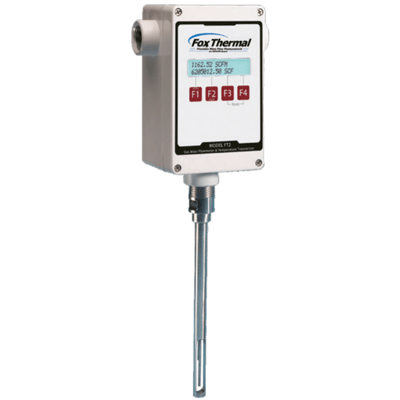 Fox Thermal Thermal Gas Mass Flow Meter, Model FT2A